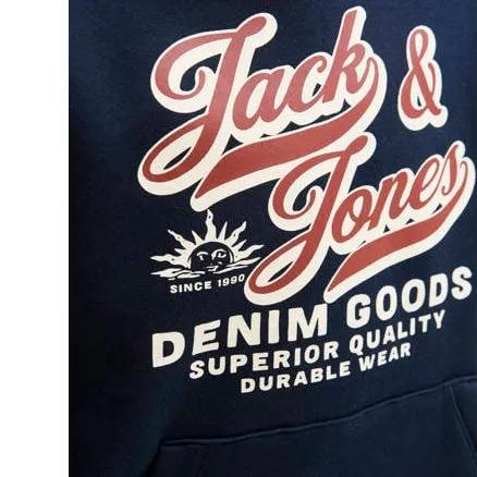 Jack & Jones JUNIOR hoodie donkerblauw, foto 7
