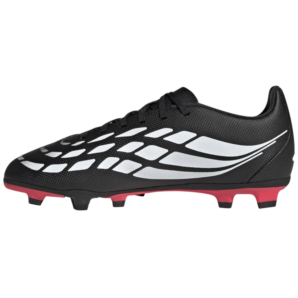 Adidas Performance Predator Club junior voetbalschoenen - zwart/wit/rood, foto 4