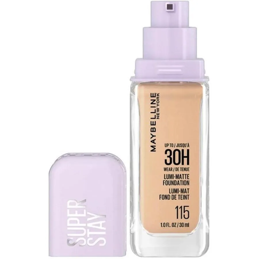 Maybelline New York SuperStay 30H Lumi Matte foundation - 115 Beige