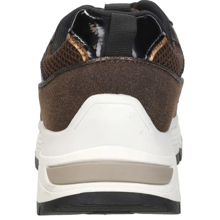 Sub55 lage sneakers donkerbruin, foto 4
