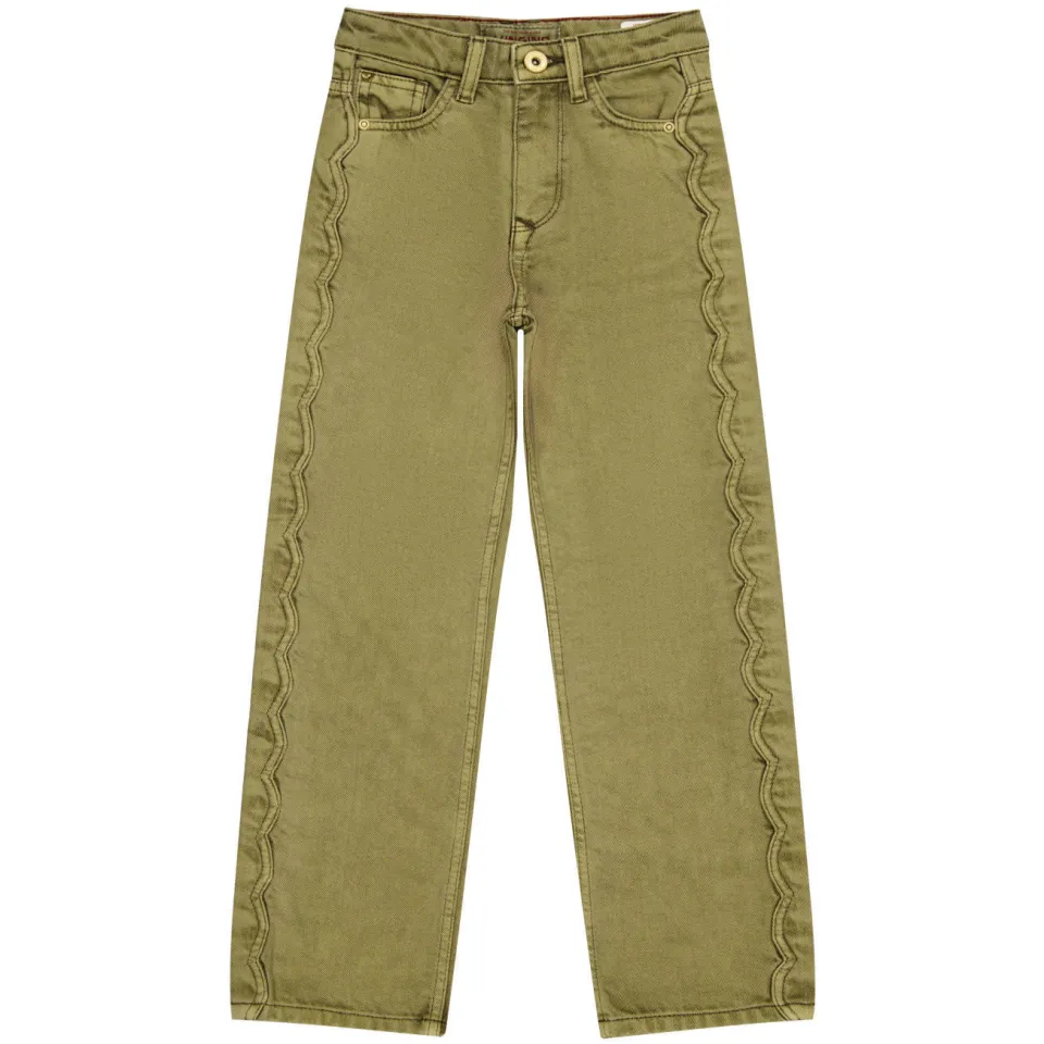 Vingino Cato Color wide leg jeans - groen, foto 2