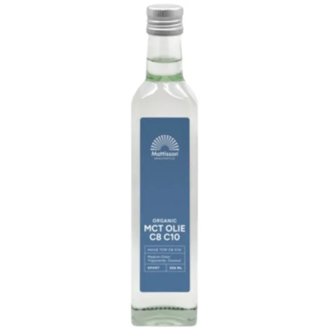 Mattisson HealthStyle Mattisson MCT Olie C8/C10 Bio 500 ml