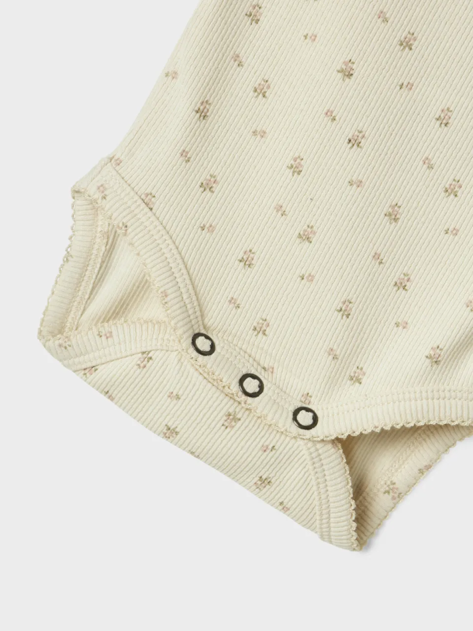 Lil' Atelier BABY romper NBFGAGO ecru/roze, foto 4