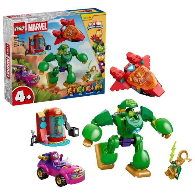 Lego Marvel Loki tegen Team Iron Man 11211, foto 2
