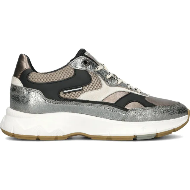 Floris Van Bommel SFW-10133 Daysi sneakers zilverkleurig