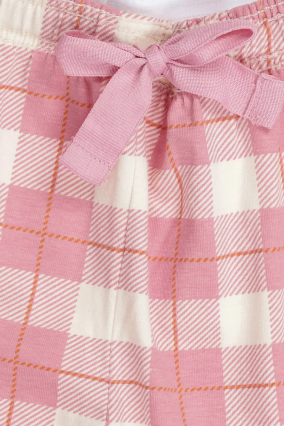 Little Label pyjama met roze geruite print, foto 4