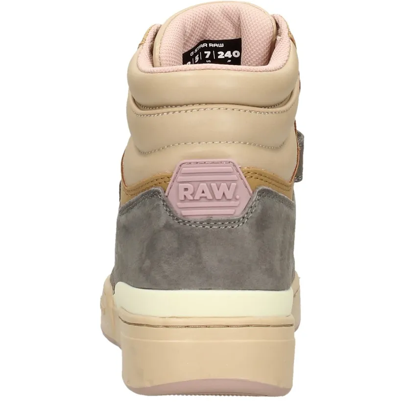 G-Star Attac Mid Nub W veterschoenen taupe, foto 4