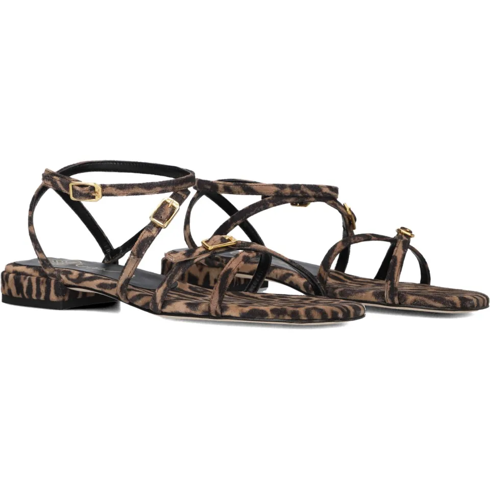 Unisa Sandalen Chisun Bruin, foto 2