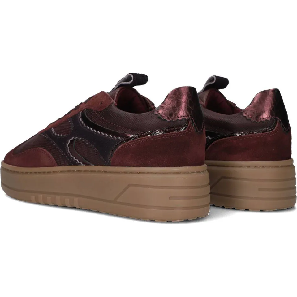 Notre-V Sneakers Anemone-63 Bordeaux, foto 2