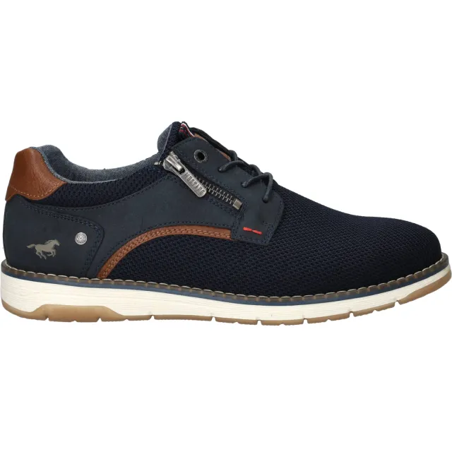 Mustang veterschoen blauw