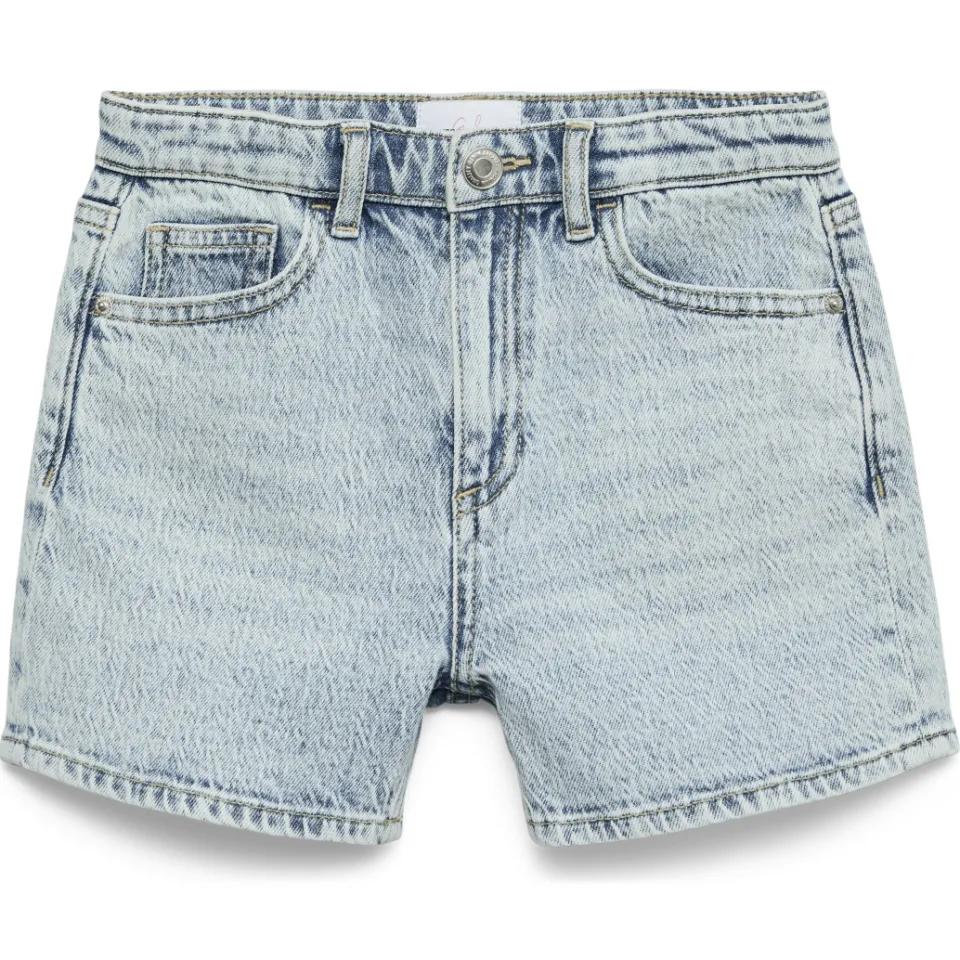 Vero Moda GIRL VMTESS denim short lichtblauw, foto 3
