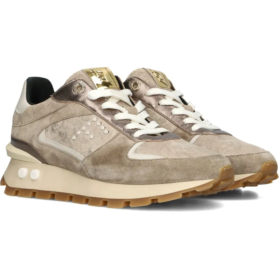 Floris Van Bommel Blokki 05.06 sneaker taupe, foto 4