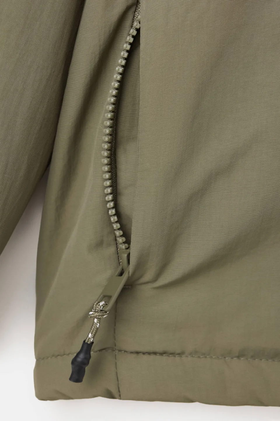 Mango Kids anorak kaki groen, foto 5