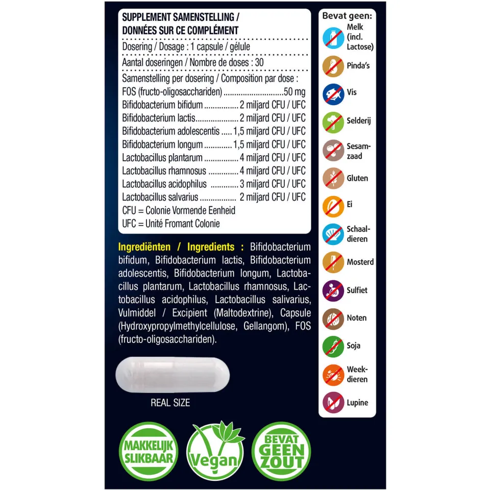 Lucovitaal Pre & Probiotica - 30 capsules, foto 6
