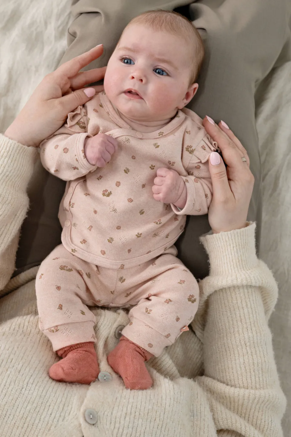 Feetje babybroek Fall in Love lichtroze, foto 8