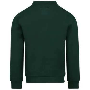 Koko Noko rechtvallende sweater - donkergroen Effen, foto 3