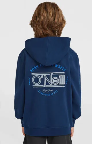 O'Neill hoodie met backprint donkerblauw, foto 5