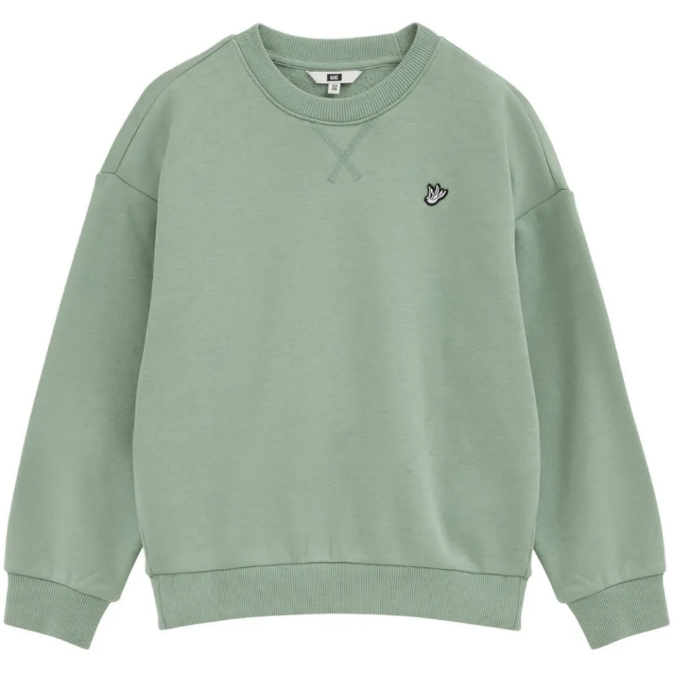 WE Fashion sweater - lichtgroen, foto 2