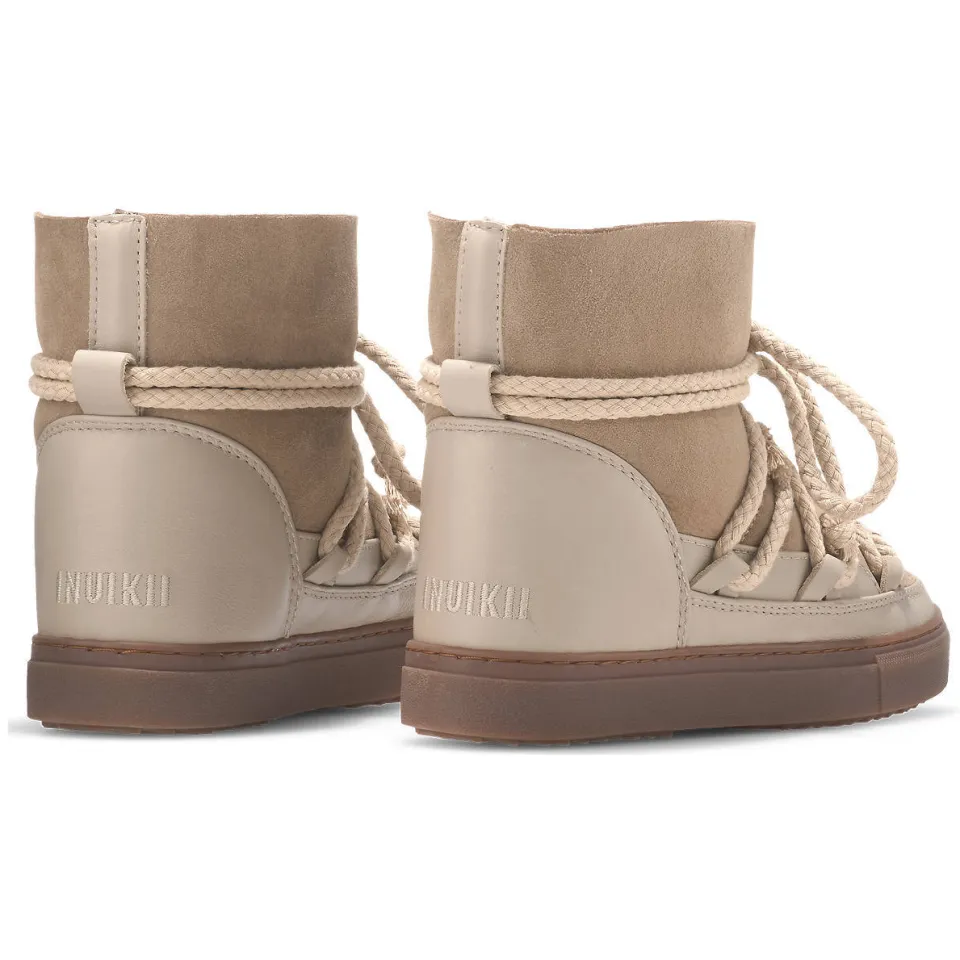 Inuikii Classic leren enkelboots - beige, foto 3