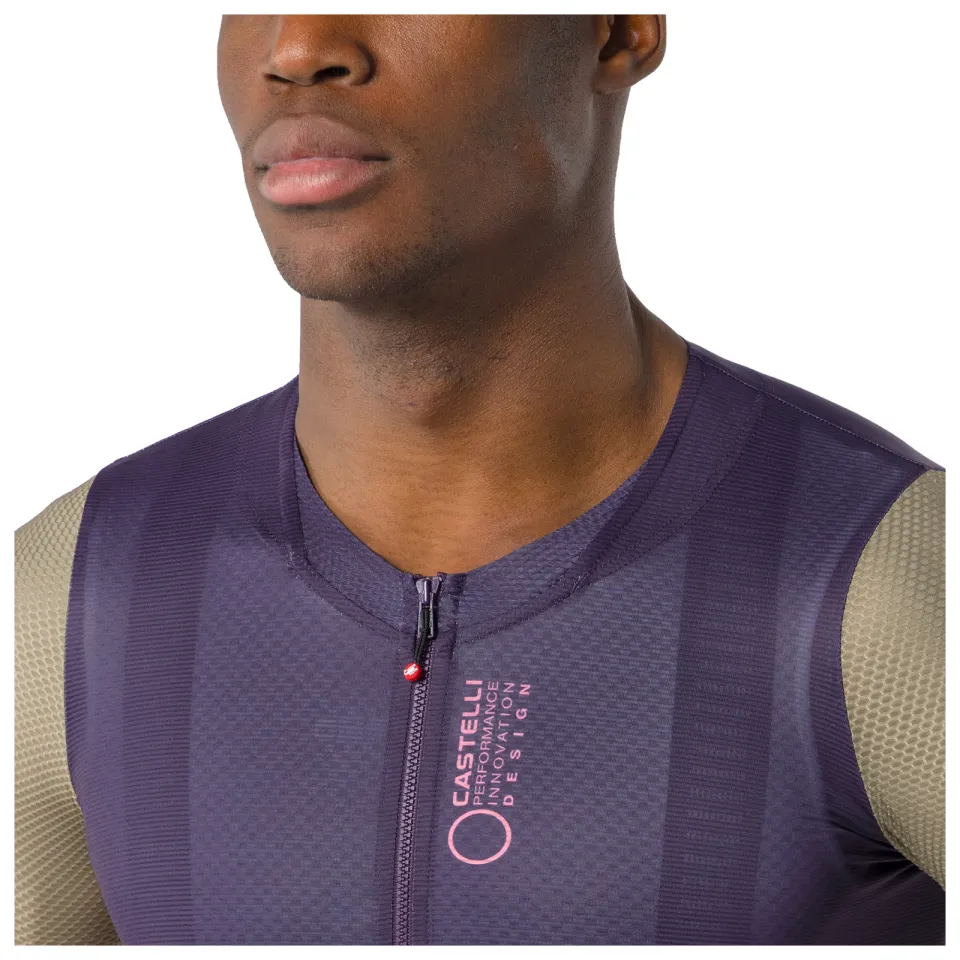 Castelli Corretto lange mouw fietsshirt blauw, foto 3