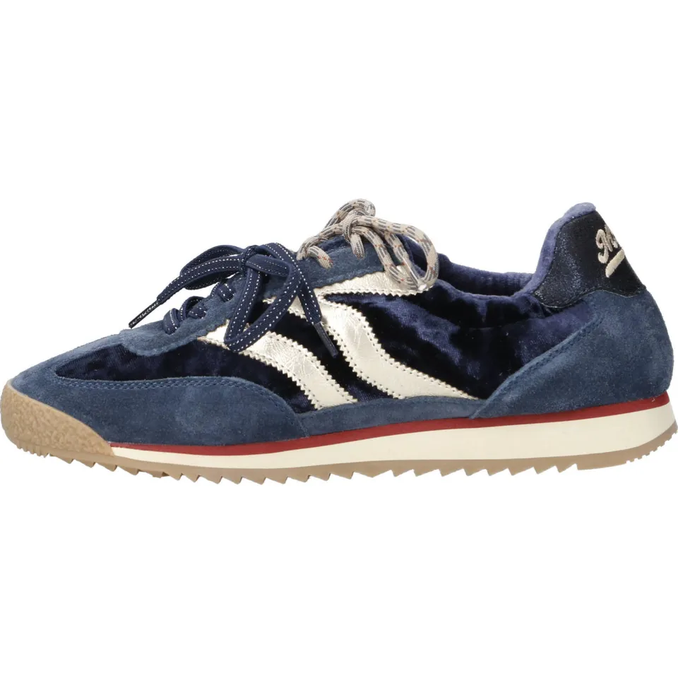Mrp Utah suède sneakers - blauw/donkerblauw, foto 4