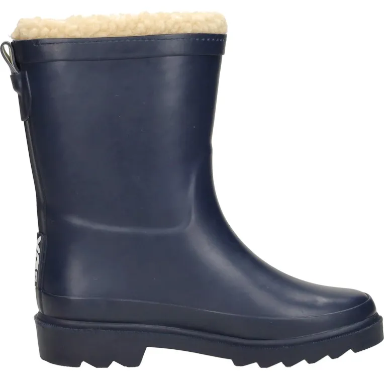 Xq Footwear kids regenlaarzen marineblauw