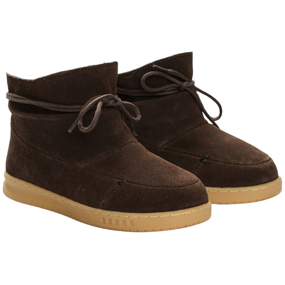 Hub Queen 2.0 S40 suède enkelboots - donkerbruin, foto 4