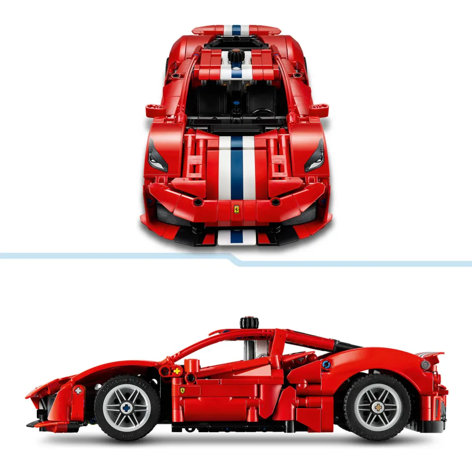 Lego Technic Ferrari 488 PISTA Auto Speelgoed 42235, foto 7