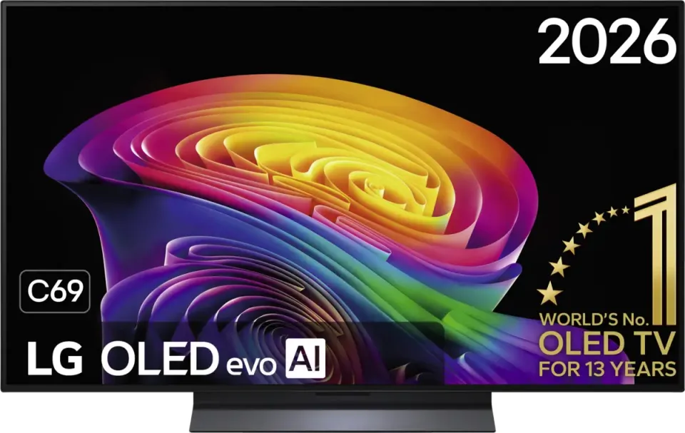 LG OLED55C69LB OLED tv zwart, foto 4