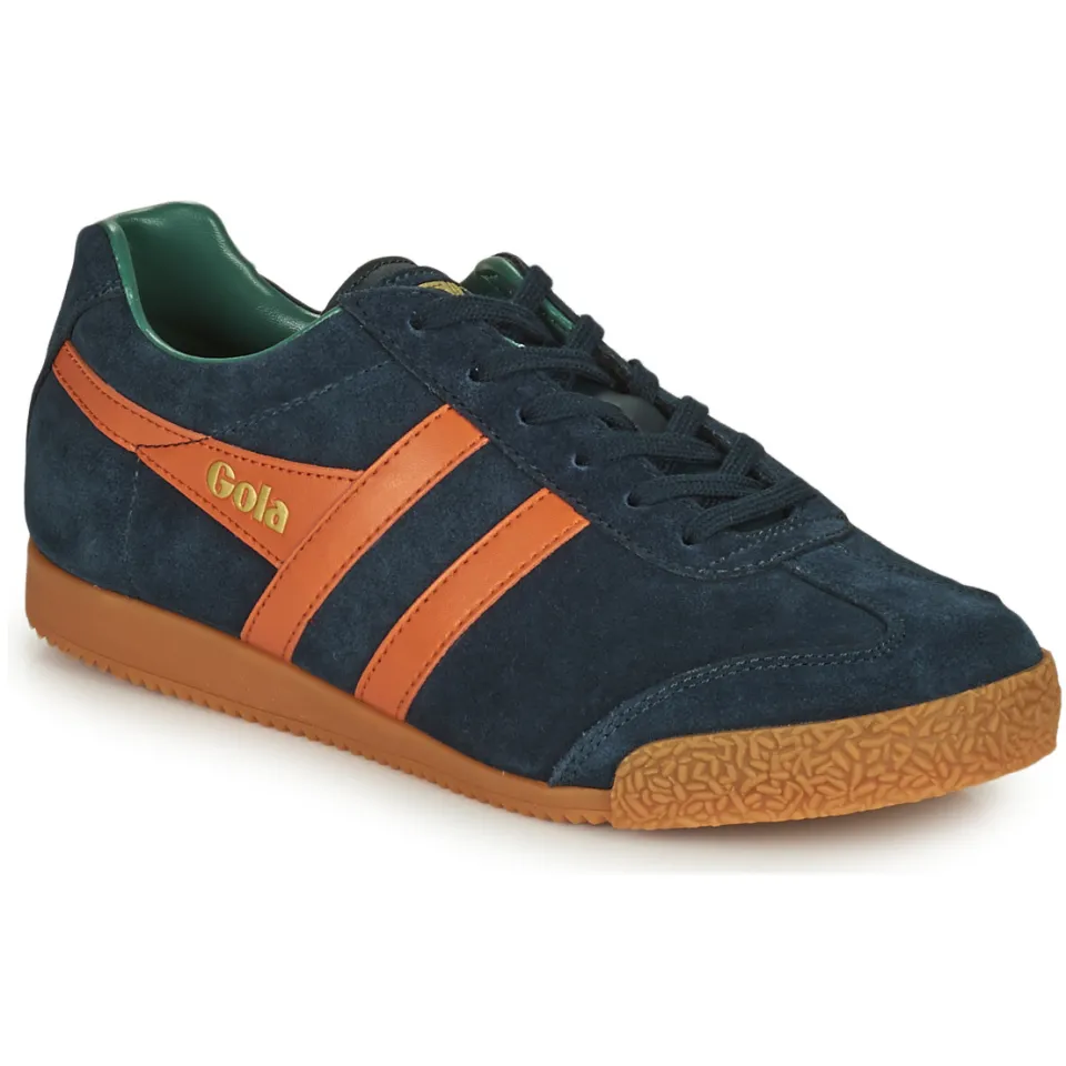 Gola Harrier sneakers blauw/oranje, foto 2