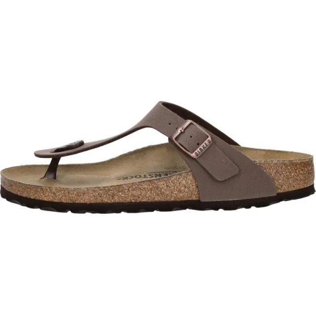 Birkenstock Gizeh sandalen bruin, foto 2