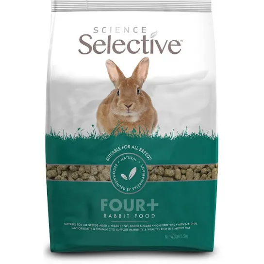 Supreme Science Selective Senior 4+ konijnenvoer 10 kg
