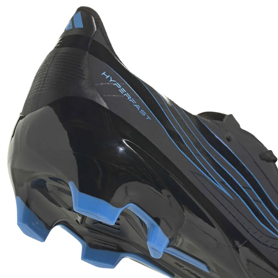 Adidas Performance F50 Hyperfast League FG senior imitatieleren voetbalschoenen - zwart/blauw, foto 5
