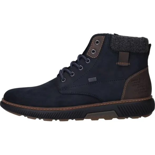 Rieker veterboots donkerblauw blauw, foto 7