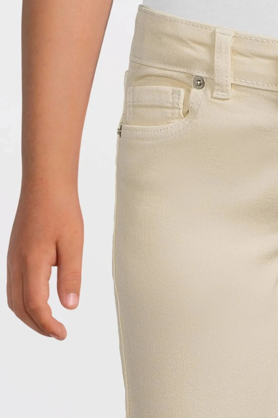 Anytime flared jeans ecru, foto 6