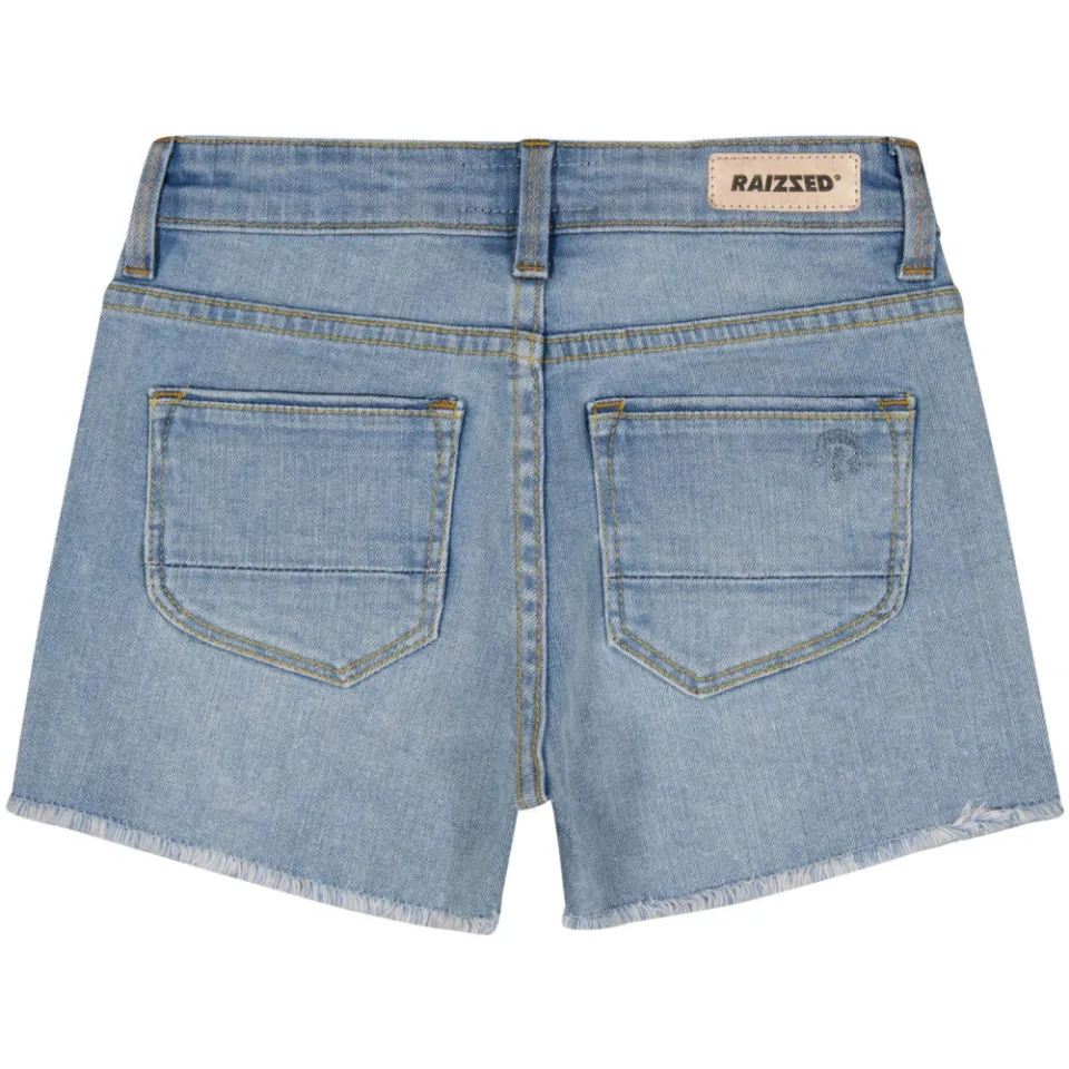 Raizzed denim short lichtblauw, foto 2