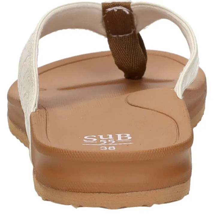 Sub55 Teenslippers gebroken wit, foto 3