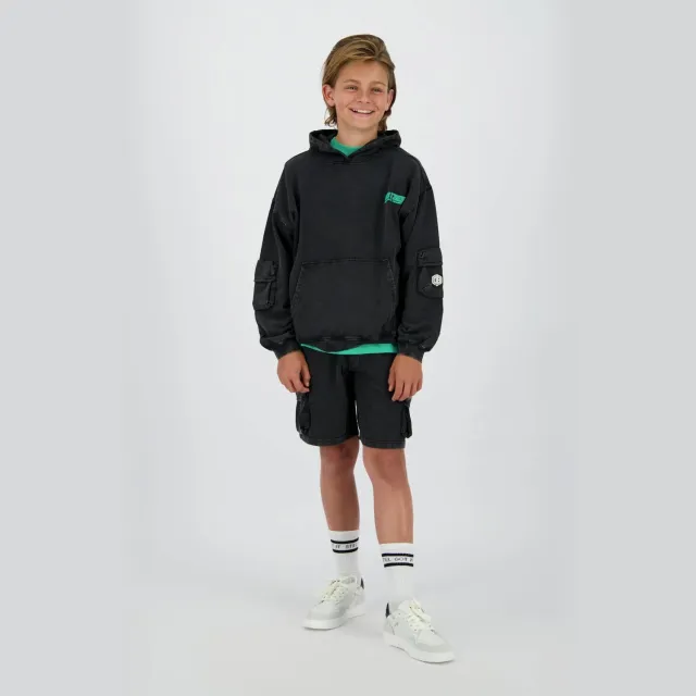 Vingino x Daley hoodie zwart Deep Black