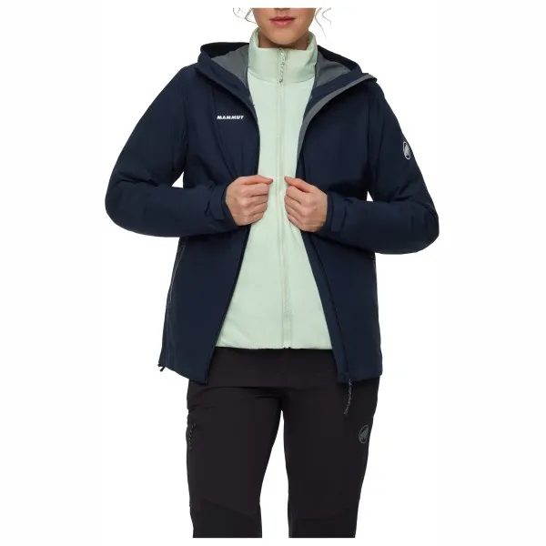 mammut Women's Alto Light 3 in 1 Hardshell Hooded Jacket - 3-in-1-jas, blauw