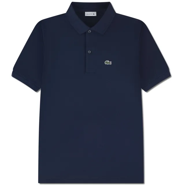 Lacoste pique polo donkerblauw