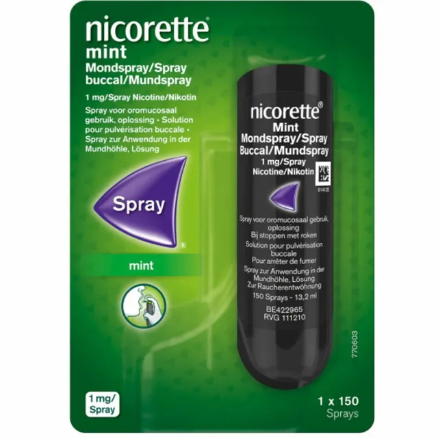 Nicorette Mondspray Mint