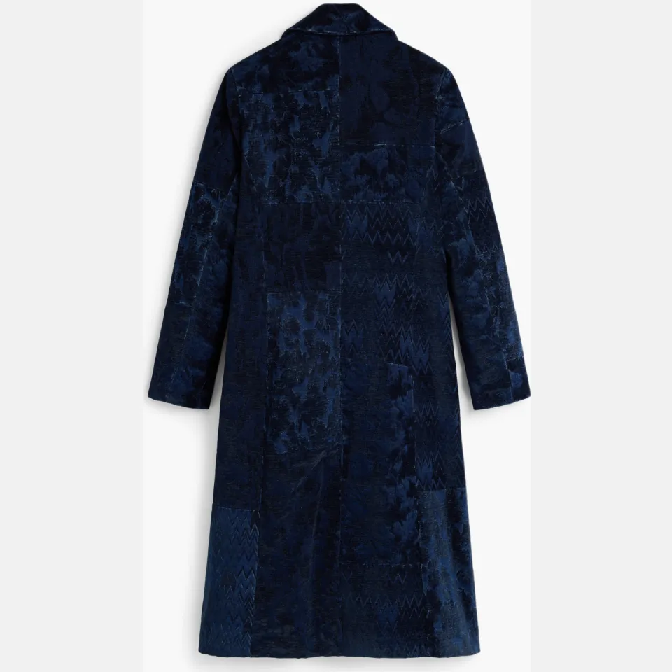 Desigual Malvia manteljas blauw, foto 3