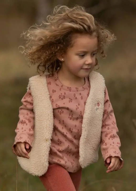 Little Dutch gebloemde longsleeve roze, foto 3