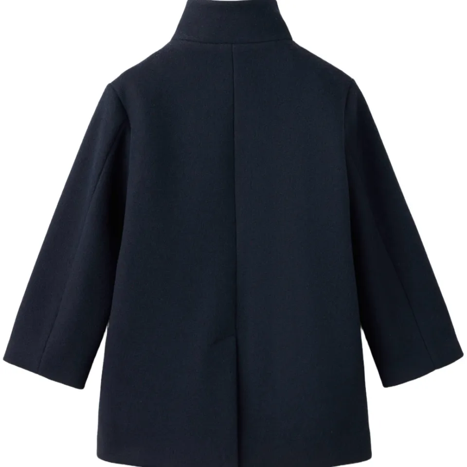 Mango manteljas donkerblauw, foto 4