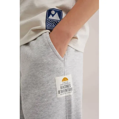 WE Fashion wide leg casual broek lichtgrijs, foto 5