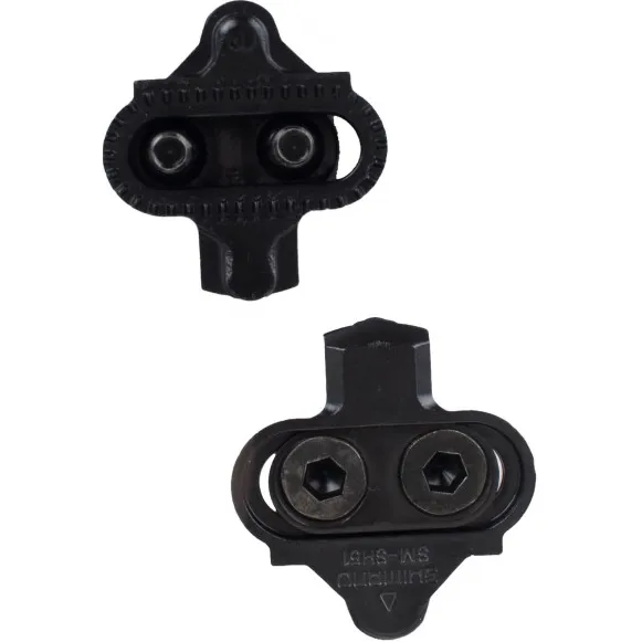 Shimano SM-SH51 schoenplaatjes zwart Zilver