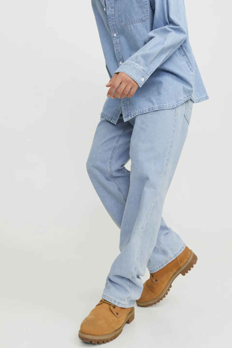 Jack & Jones JEANS INTELLIGENCE baggy jeans - 738 blue denim, foto 4