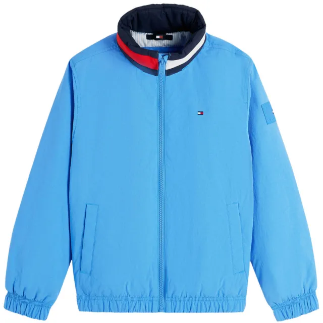 Tommy Hilfiger gewatteerde winterjas blauw