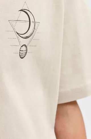 Jack & Jones JJASTRO t-shirt beige, foto 6