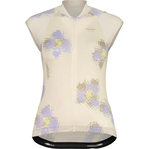 Maloja Women's SundaM. Top - Fietsshirt, beige